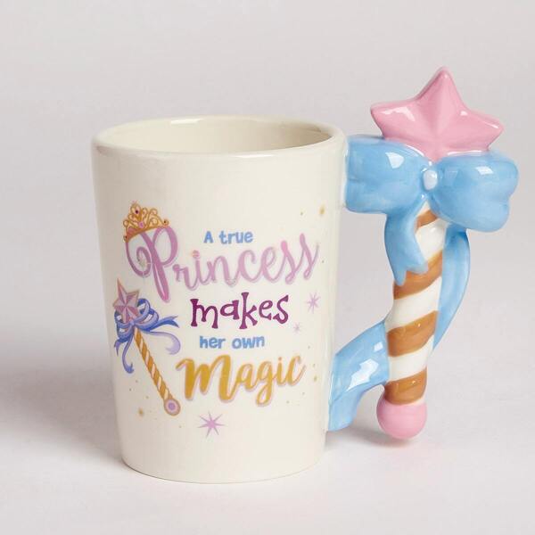 

Slogan Print Mug, Multicolor