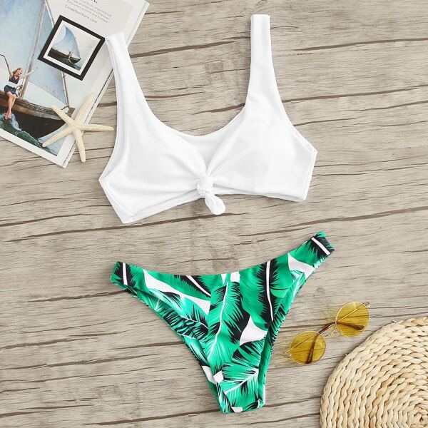 

Random Tropical Mix and Match Bikini Set, Multicolor
