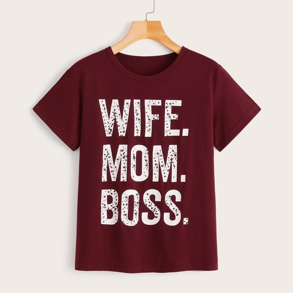 

Letter Print Tee