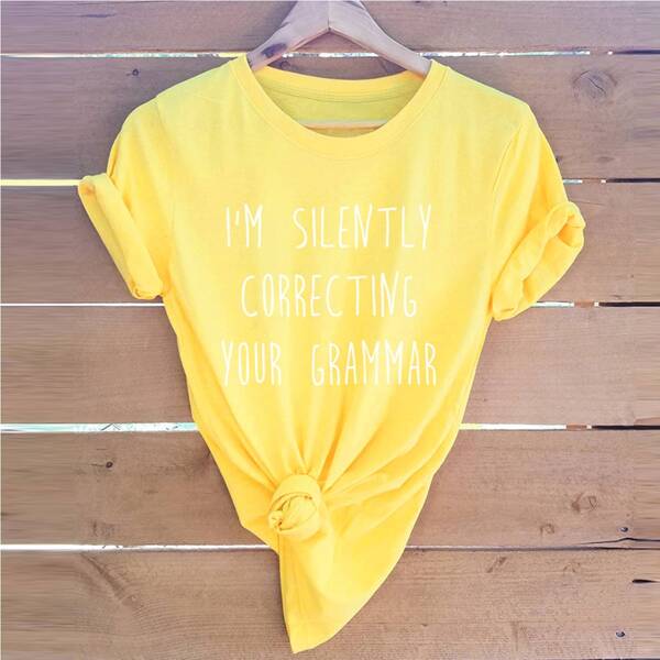 

Letter Print Tee
