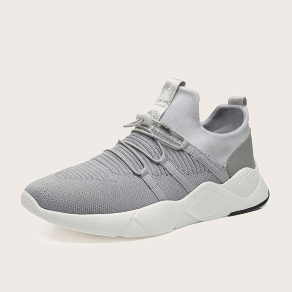 

Men Lace-up Front Mesh Sneakers