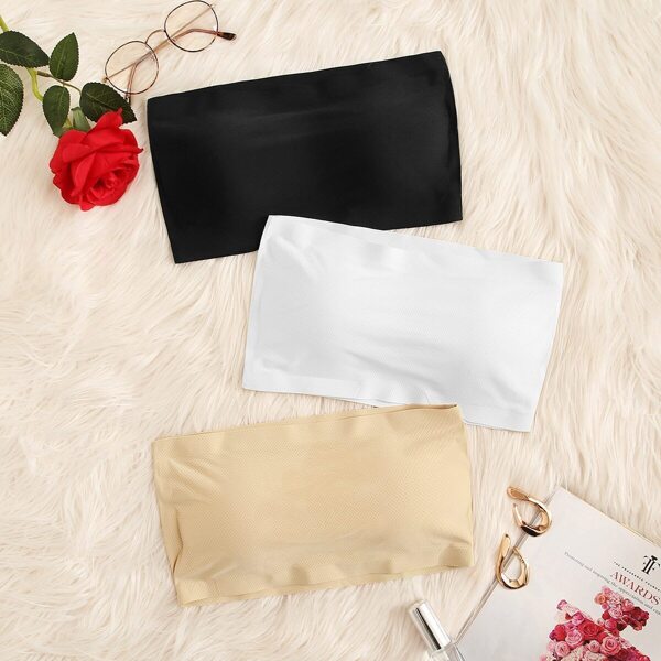 

Bandeau Bra Set 3pack