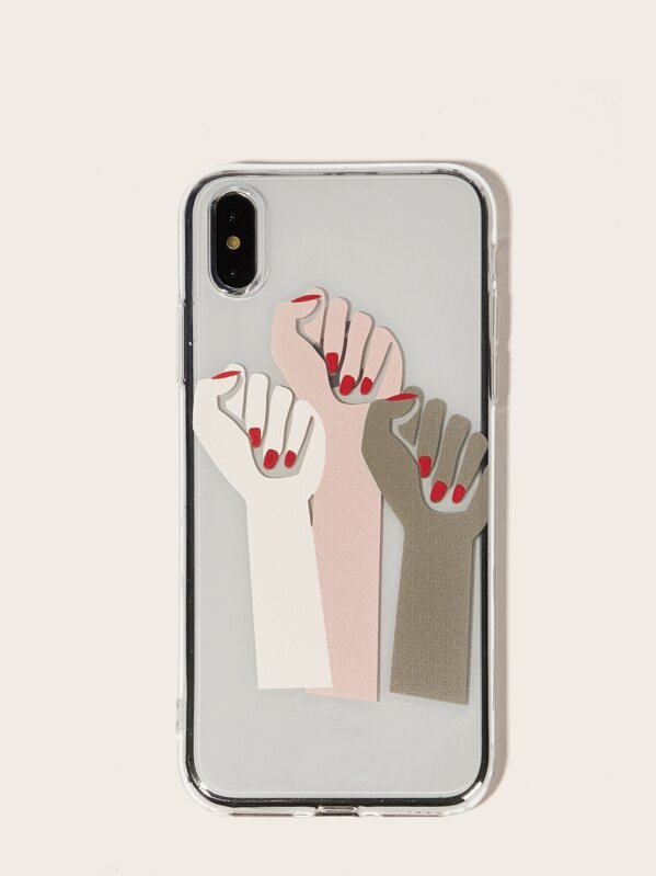 

Чехол для iPhone с узором руки, null