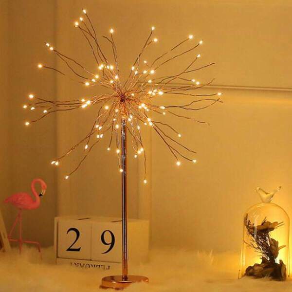 

Dandelion Shaped Table Lamp, White