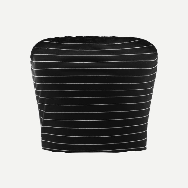 

Striped Bandeau Top, Multicolor