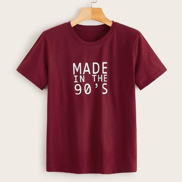 

Letter Print Tee