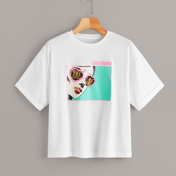 

Figure Print Tee
