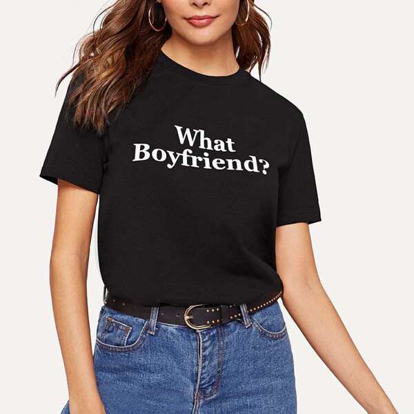 

Letter Print Top