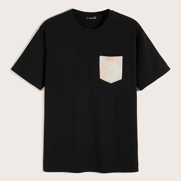 

Men Tie Dye Pocket Tee