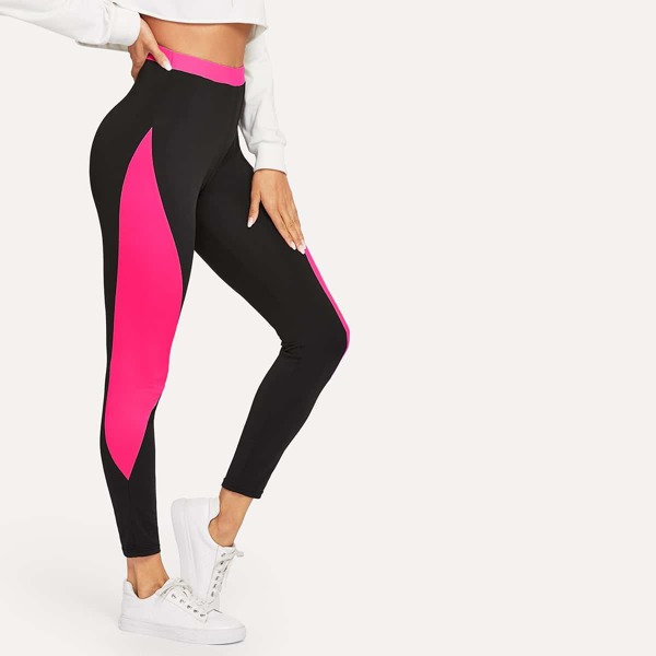 

High Rise Two Tone Leggings