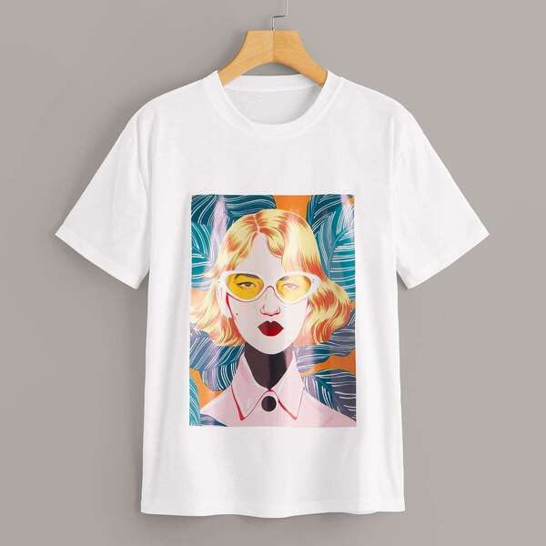 

Figure Print Tee