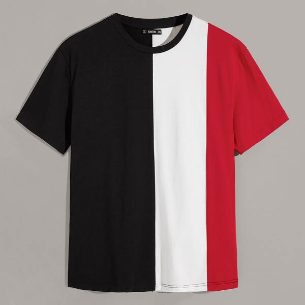 

Men Color Block Top, Multicolor