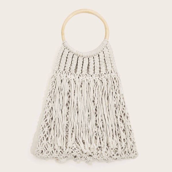 

Ring Hand Crochet Tote Bag