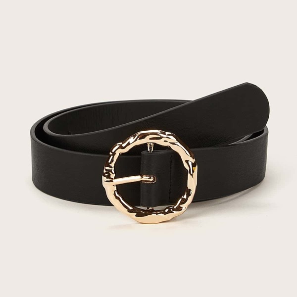 

Round Metal Buckle Belt