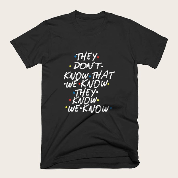

Men Slogan Graphic Tee