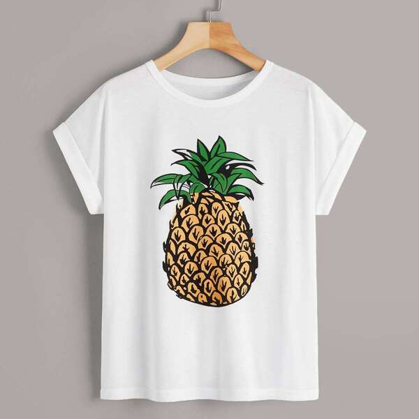 

Pineapple Print Tee