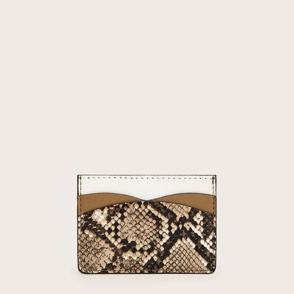 

Snakeskin Pattern Purse, Multicolor