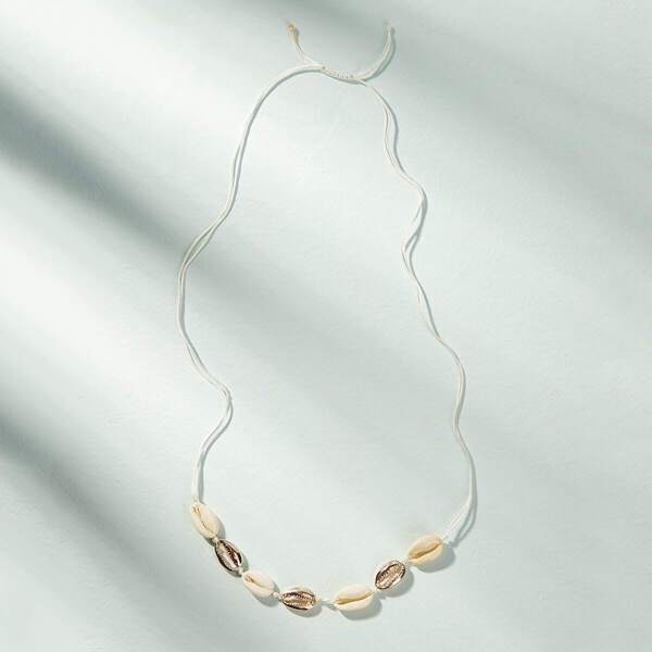 

Shell Decor Necklace 1pc