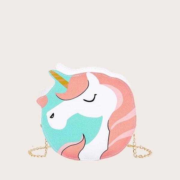 

Kids Unicorn Design Chain Bag