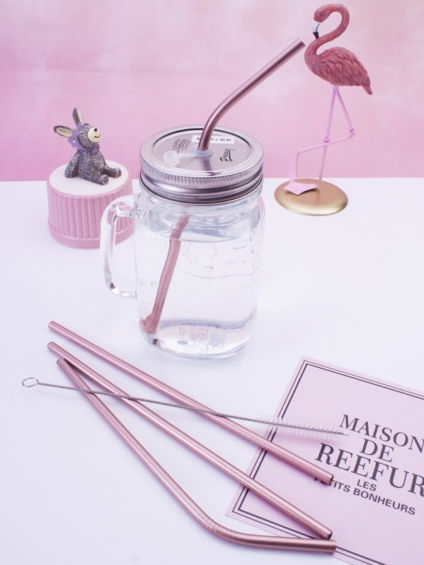 

4pcs Straw With 1pc Brush