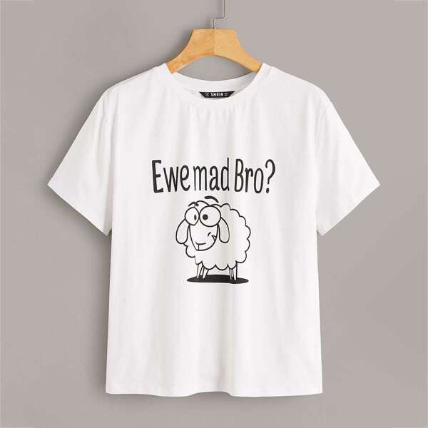 

Graphic Print Short Sleeve Tee