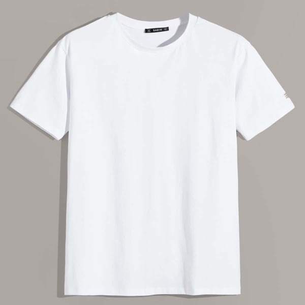 

Men Patched Detail Short Sleeve Top