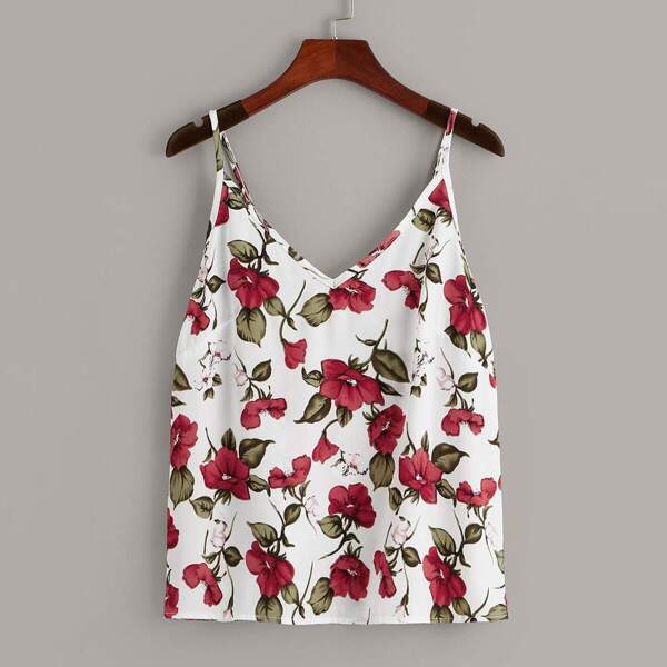 

Floral Print Cami Top