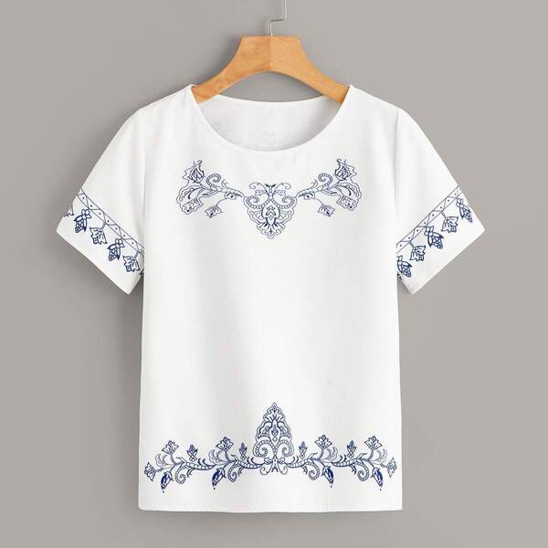 

Tribal Print Tee