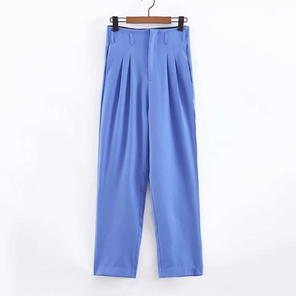 

Zip Waist Pleated Pants