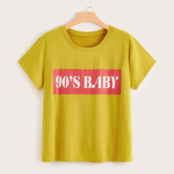 

Plus Letter Print Tee