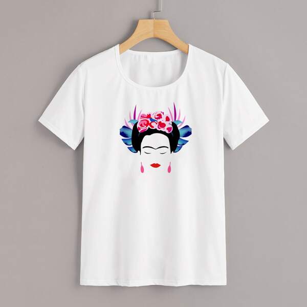

Figure Print Tee