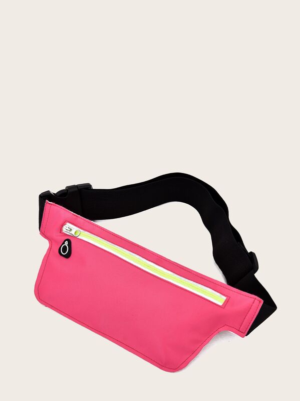 

Zip Front Fanny Pack, Pink