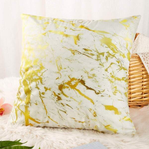 

Marble Pattern Print Cushion Cover