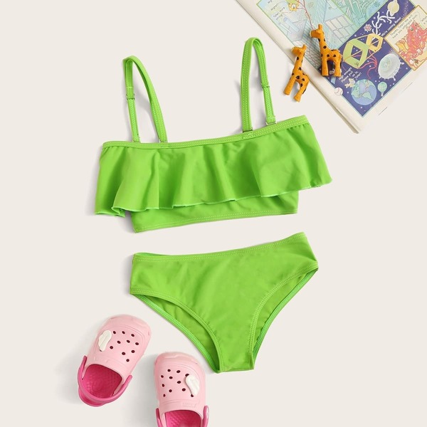 

Toddler Girls Flounce Bikini Set