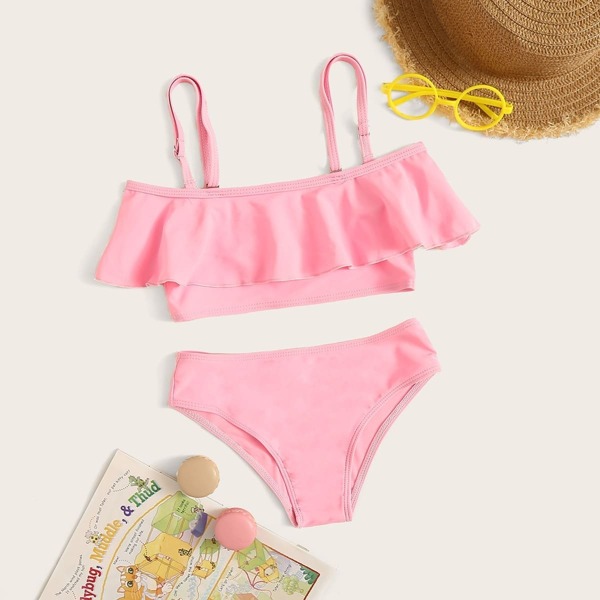

Toddler Girls Flounce Bikini Set