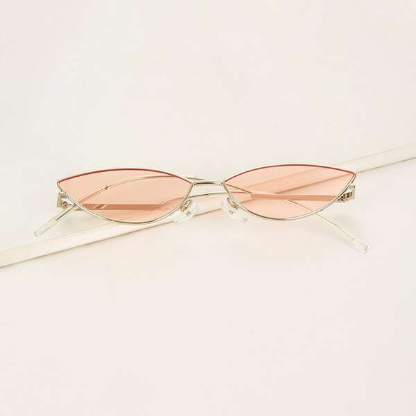 

Tinted Lens Cat Eye Sunglasses