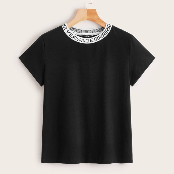 

Lettering Detail Tape Tee
