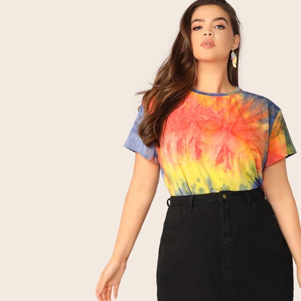 

Plus Tie Dye T-shirt