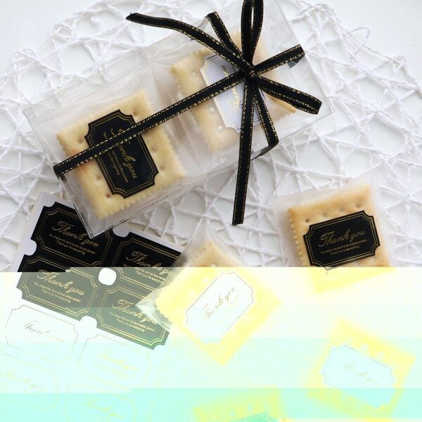

Slogan Print Sealing Sticker 10sheets