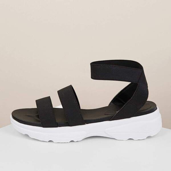 

Elastic Straps Chunky Sneaker Sandals
