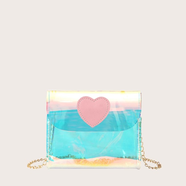 

Kids Heart Decor Chain Bag