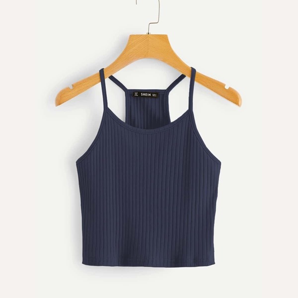 

Rib-Knit Cami Top