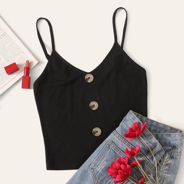 

Buttoned Front Cami Top