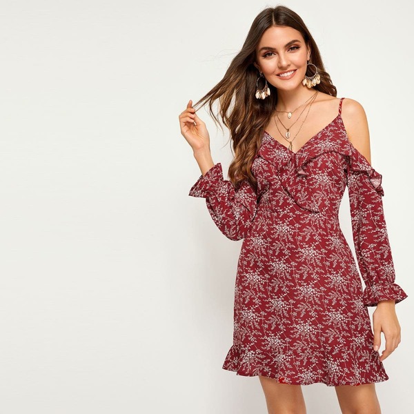 

Ditsy Floral Print Cami Dress