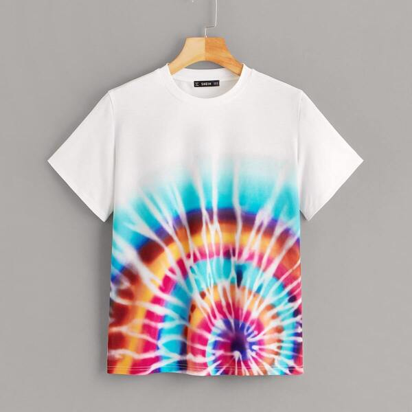 

Tie Dye Print Top