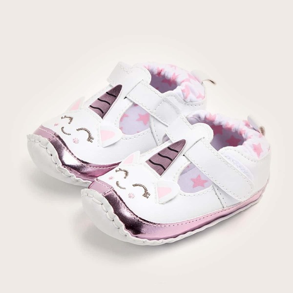 

Baby Unicorn Design Flat Sneakers