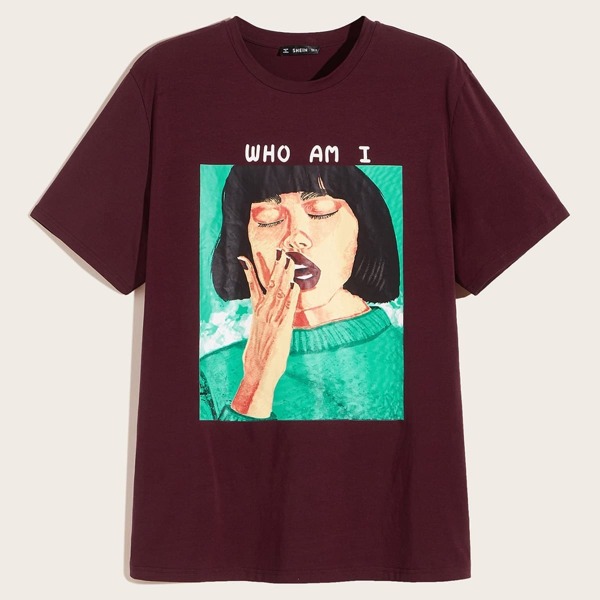 

Men Graphic Print Top