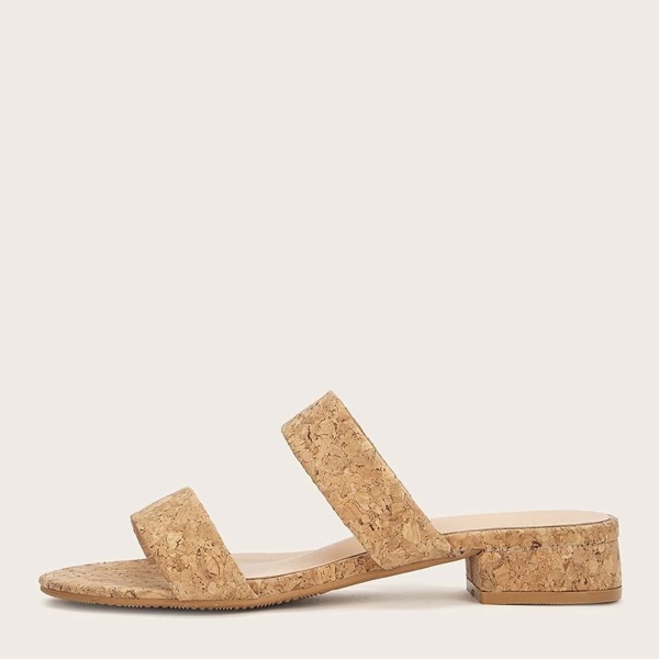 

Open Toe Heeled Slippers