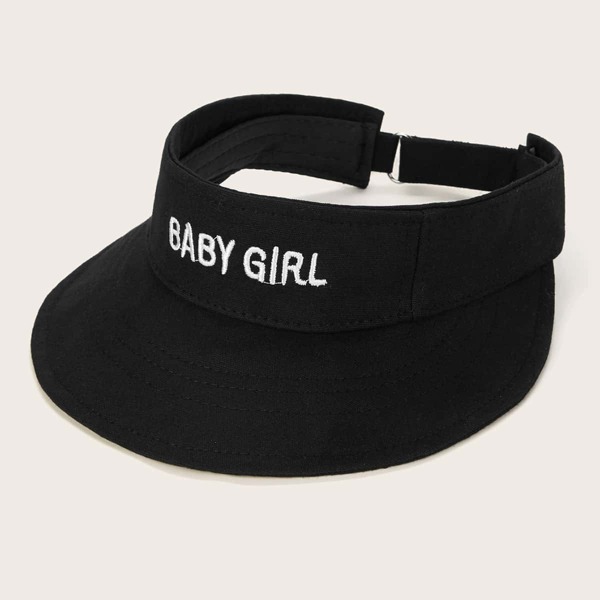 

Girls Letter Embroidery Visor