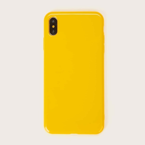 

Solid iPhone Case, Yellow bright